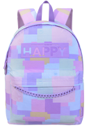Mochila Be Happy Roxa