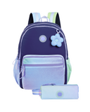 Starmania Backpack and Pencil Case Navy Set