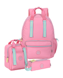 Smoothy Coral Backpack, Pencil Case, and Lunch Bag Set