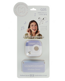 Purple Wireless Stereo Earphones
