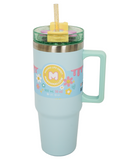 Blue Glitter 900ml Thermal Cup