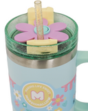 Blue Glitter 900ml Thermal Cup