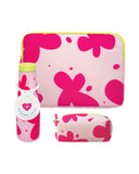Conjunto Power Block - Rosa (3 peças)