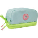 Estojo Multi Pockets Duo Azul / Verde Marshmallow