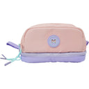 Estojo Multi Pockets Duo Rosa / Roxo Marshmallow