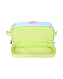 Blue Multipockets Duo Pencil Case
