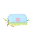 Blue Multipockets Duo Pencil Case