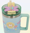 Copo Termico 920ml Glitter Azul Marshmallow