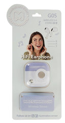 Auricular Wireless Stereo Roxo Marshmallow