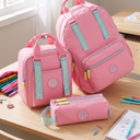 Smoothy Coral Backpack, Pencil Case, and Lunch Bag Set