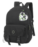 Emo Black Backpack & Pencil Case Set