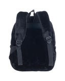 Mini Backpack Furry Blalck