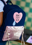 Sassy Navy Backpack